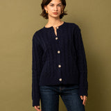 Pull Cardigan Tressia Marine