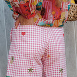 Short Popine Rose