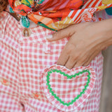 Short Popine Rose