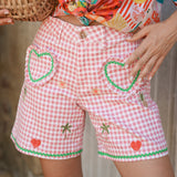 Short Popine Rose