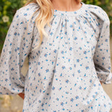 Blouse Charlyne Bleu