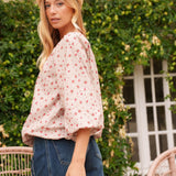 Blouse Charlyne Bordeaux