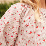 Blouse Charlyne Bordeaux