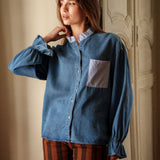 Chemise Alénor Bleu