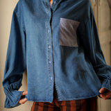 Chemise Alénor Bleu