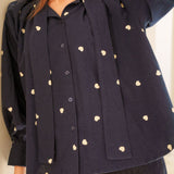 Chemise Daliana Bleu Marine