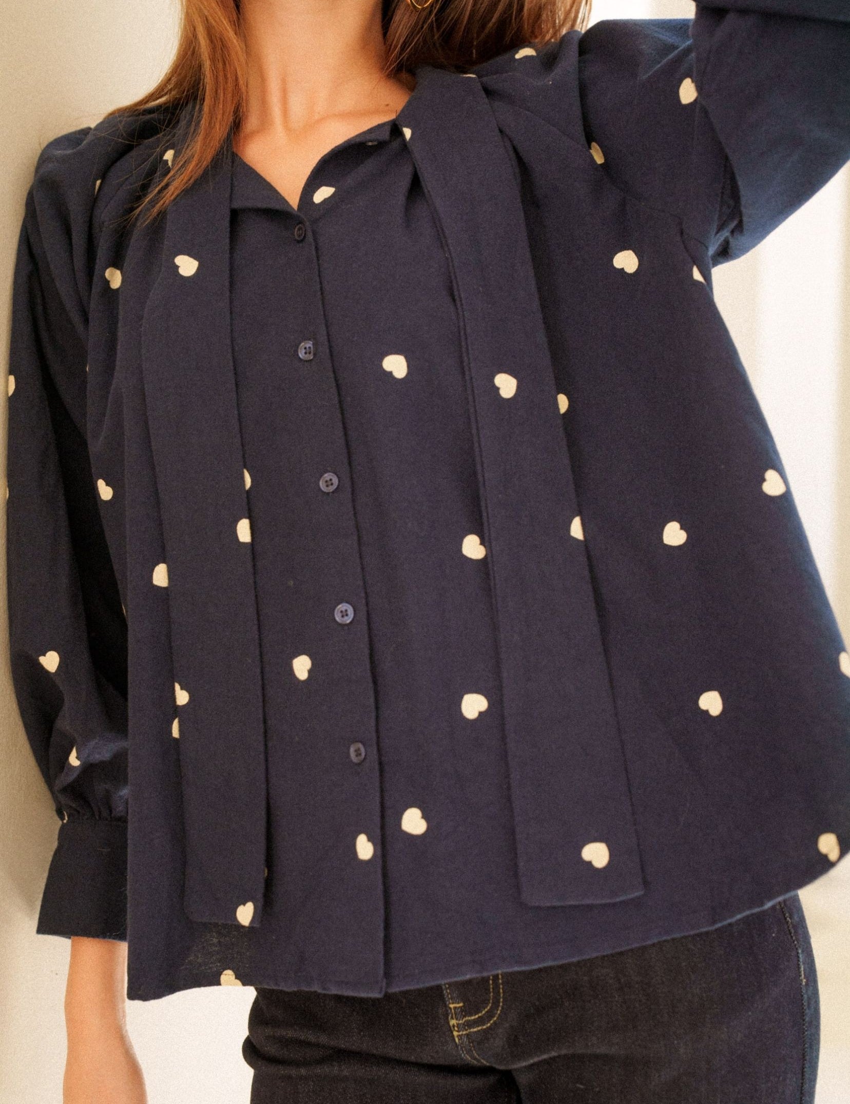Chemise Daliana Bleu Marine