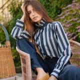 Chemise Eline Bleu Marine