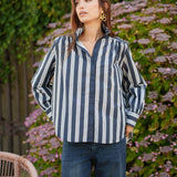 Chemise Eline Bleu Marine