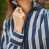 Chemise Eline Bleu Marine