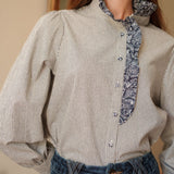 Chemise Elvira Bleu