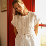 Chemise Lollilop Blanc - Précommande 30 Mars