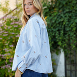 Chemise Naïa Bleu