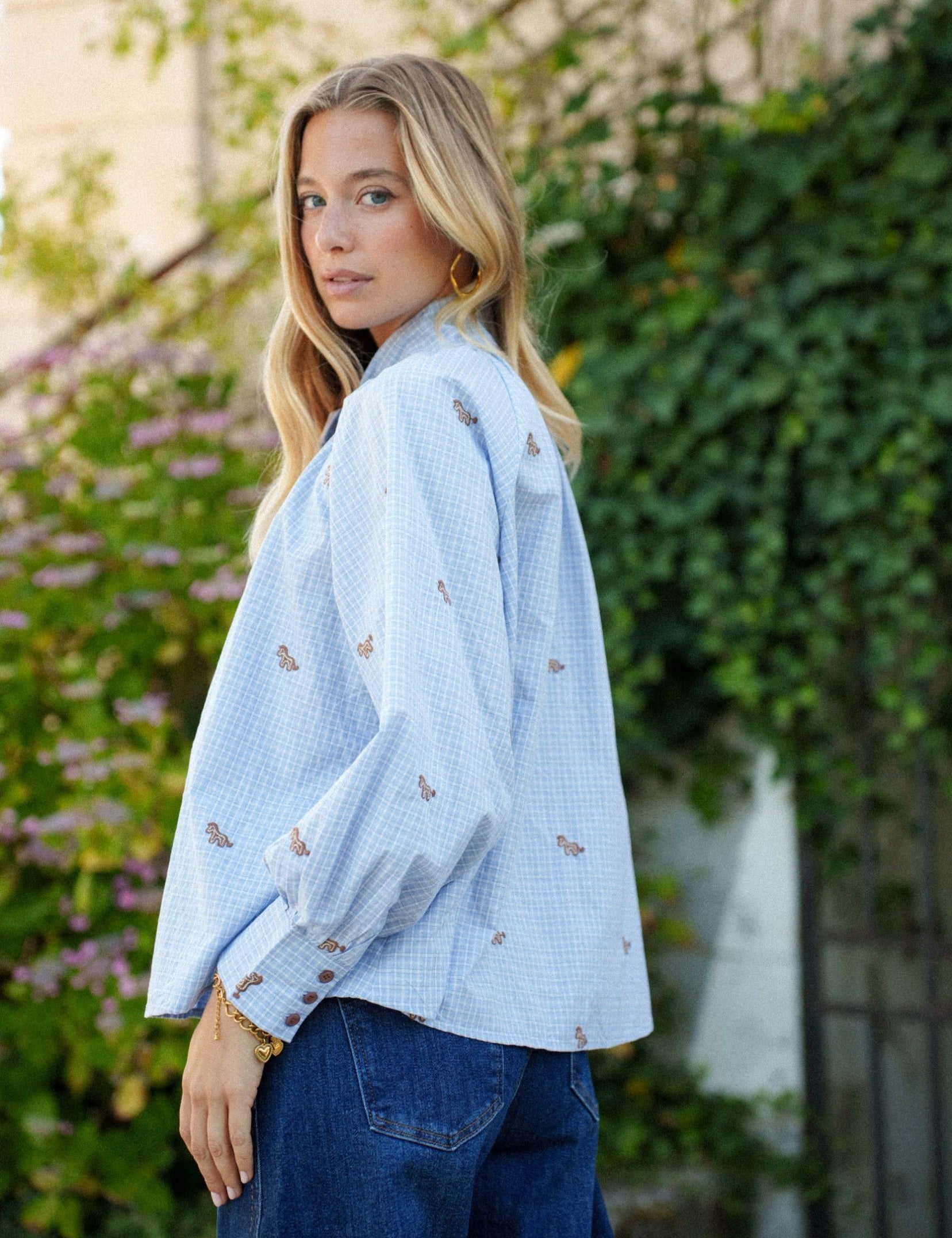 Chemise Naïa Bleu