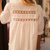 Chemise Seventies Écru - Précommande 30 Mars