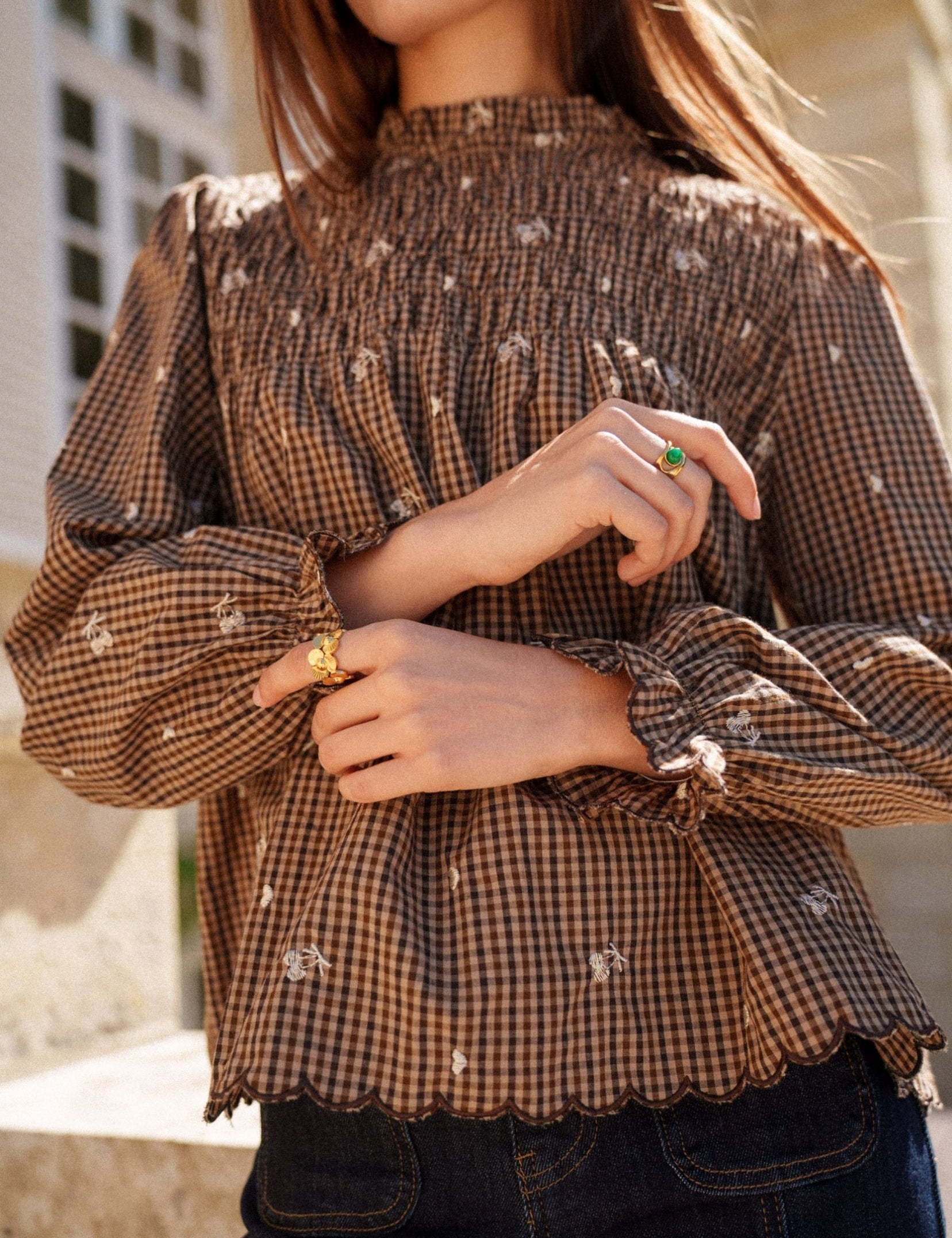 Chemise Sienna Chocolat