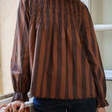 Chemise Sofia Chocolat