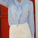 Chemise Soleil Bleu - Précommande 30 Mars