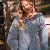 Chemise Veronica Bleu