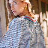 Chemise Veronica Bleu