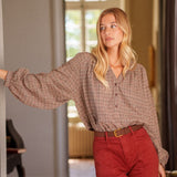 Chemise Victoria Chocolat