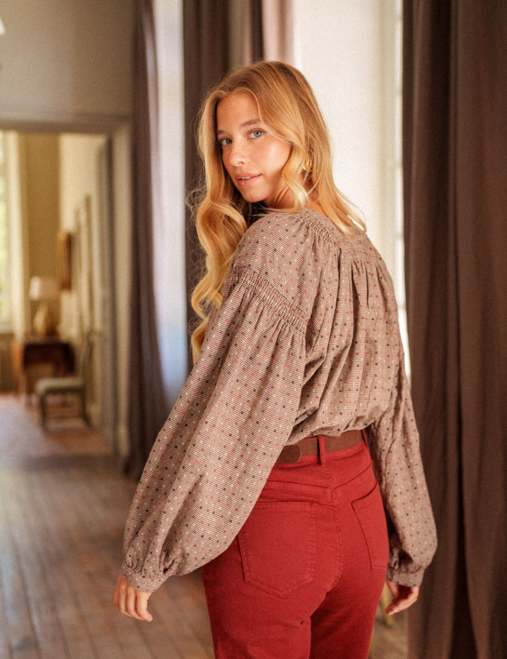 Chemise Victoria Chocolat