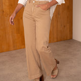 Jean Wide Leg Ariette Camel