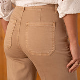 Jean Wide Leg Ariette Camel