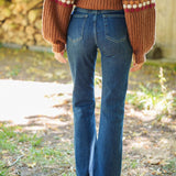 Jean Bootcut Elena Bleu Stone