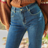 Jean Bootcut Elena Bleu Stone