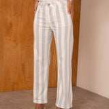 Pantalon Wide Clarissy Bleu
