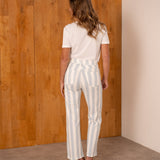 Pantalon Wide Clarissy Bleu