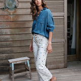 Jean Droit Kylie Ecru