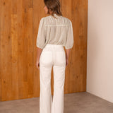 Jean Wide Leg Filina Ecru