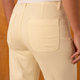 Jean Wide Leg Filina Jaune