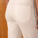 Jean Wide Leg Romilie Ecru