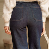 Jean Wide Albane Brut Denim