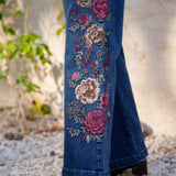 Jean Wide Amalia Bleu Stone