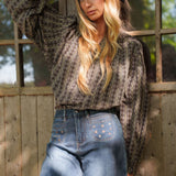 Jean Wide Amor Bleu Stone