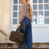 Jean Wide Basile Bleu Délavé