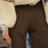 Jean Wide Clotilde Chocolat