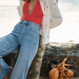 Jean Wide Coco Bleu Délavé