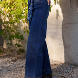 Jean Wide Gianna Bleu Stone