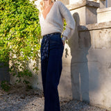 Jean Wide Gianna Bleu Stone