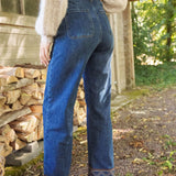 Jean Wide Héctorine Bleu Stone