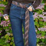 Jean Wide Isaline Bleu Stone