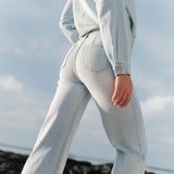 Jean Wide Joliane Bleu