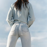 Jean Wide Joliane Bleu