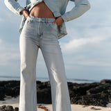 Jean Wide Joliane Bleu