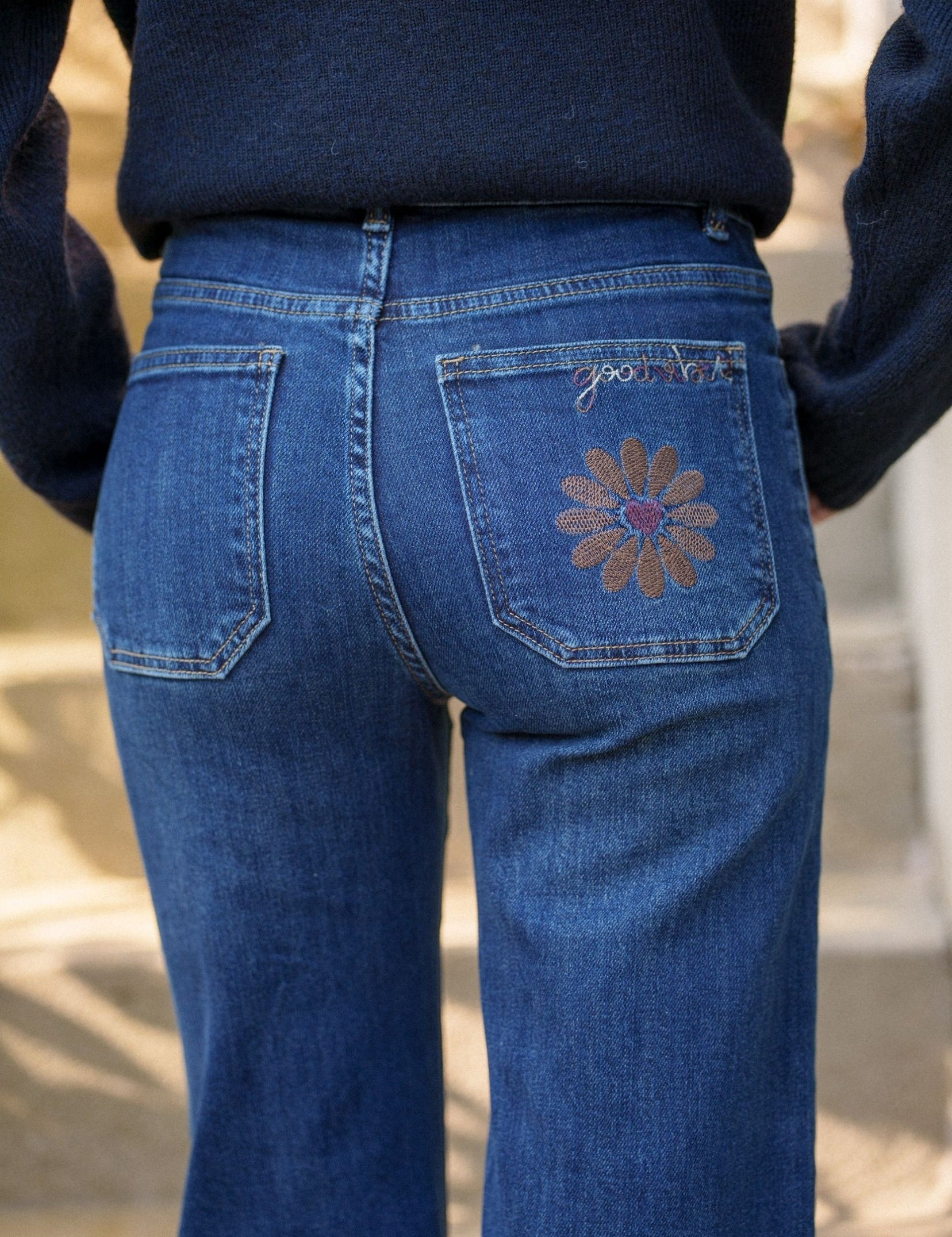 Jean Wide Justine Bleu Denim